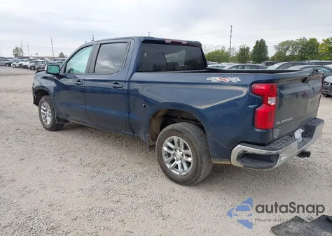 2022 Chevrolet Silverado 1500 4Wd Short Bed Lt With 2Fl from USA, damaged, VIN 1GCPDKEK3NZ559912